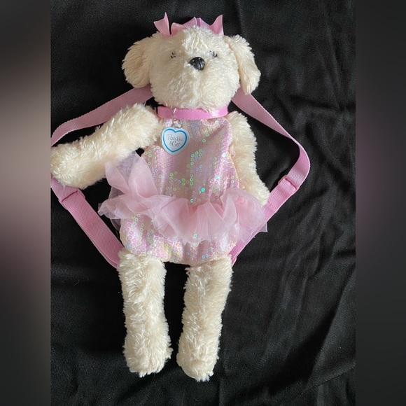 Poochie Ballerina Backpack and Book - Picture 2 of 11